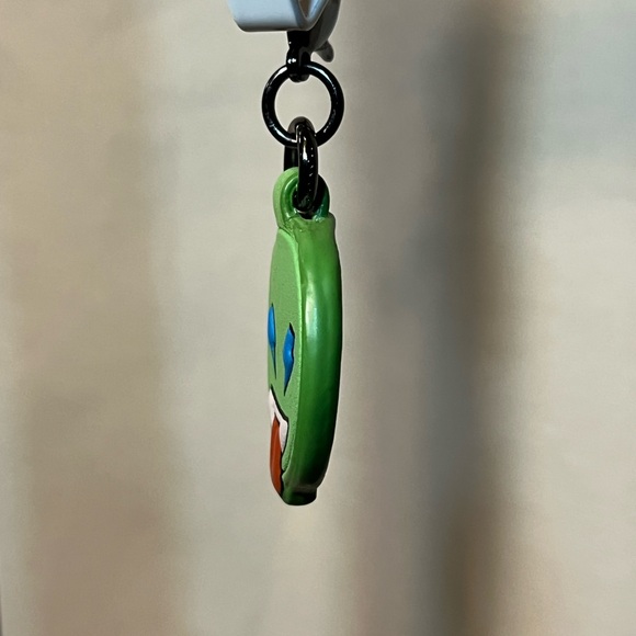 Coach Cheeky Emoji Bag Charm Leather EUC - Picture 4 of 6